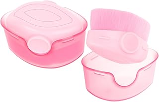 2pcs Women Foundation Brush Set with Protecti...