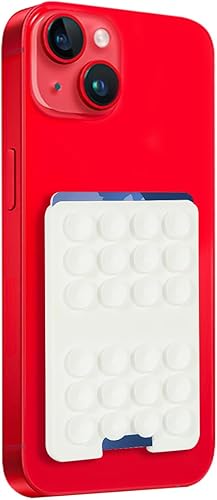 Soporte para tarjetas de teléfono con ventosa, soporte de tarjeta de teléfono con ventosa, tarjetero para teléfono, billetera de teléfono con