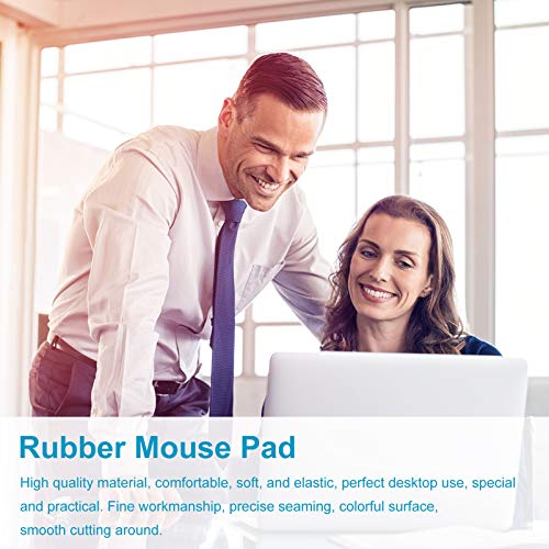 OSALADI Mouse pad com estampa de pata de gato antiderrapante para mesa de computador Tapete de mouse