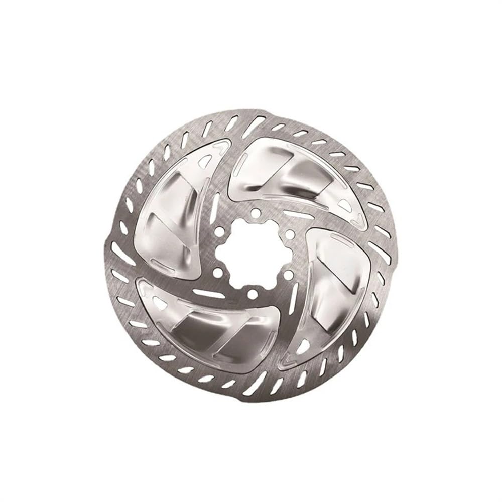 Disco Freno Freno de disco de bicicleta de 140MM y 160MM, Rotor flotante de refrigeración for bicicleta de carretera, Rotor de enfriamiento rápido, freno RT900, 6 pernos Freno Disco(Color:140MM Silver