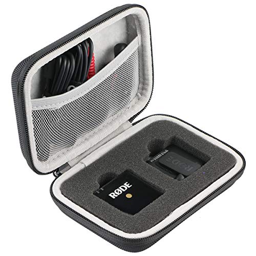 Khanka Hard Travel Case Replacement for Rode Wireless Go - Compact Wireless Microphone