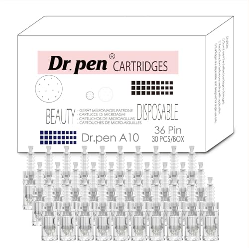 Cartouches 36 broches Dr. Pen A10 par 30 pour le soin du visage