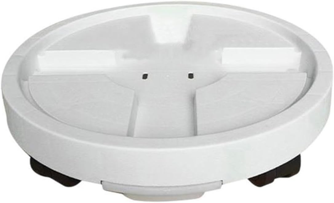 Flower Tray, Plant Saucer with Wheeled for Indoor Outdoor Planter Holder Trolley,Planter Trays(Medium)