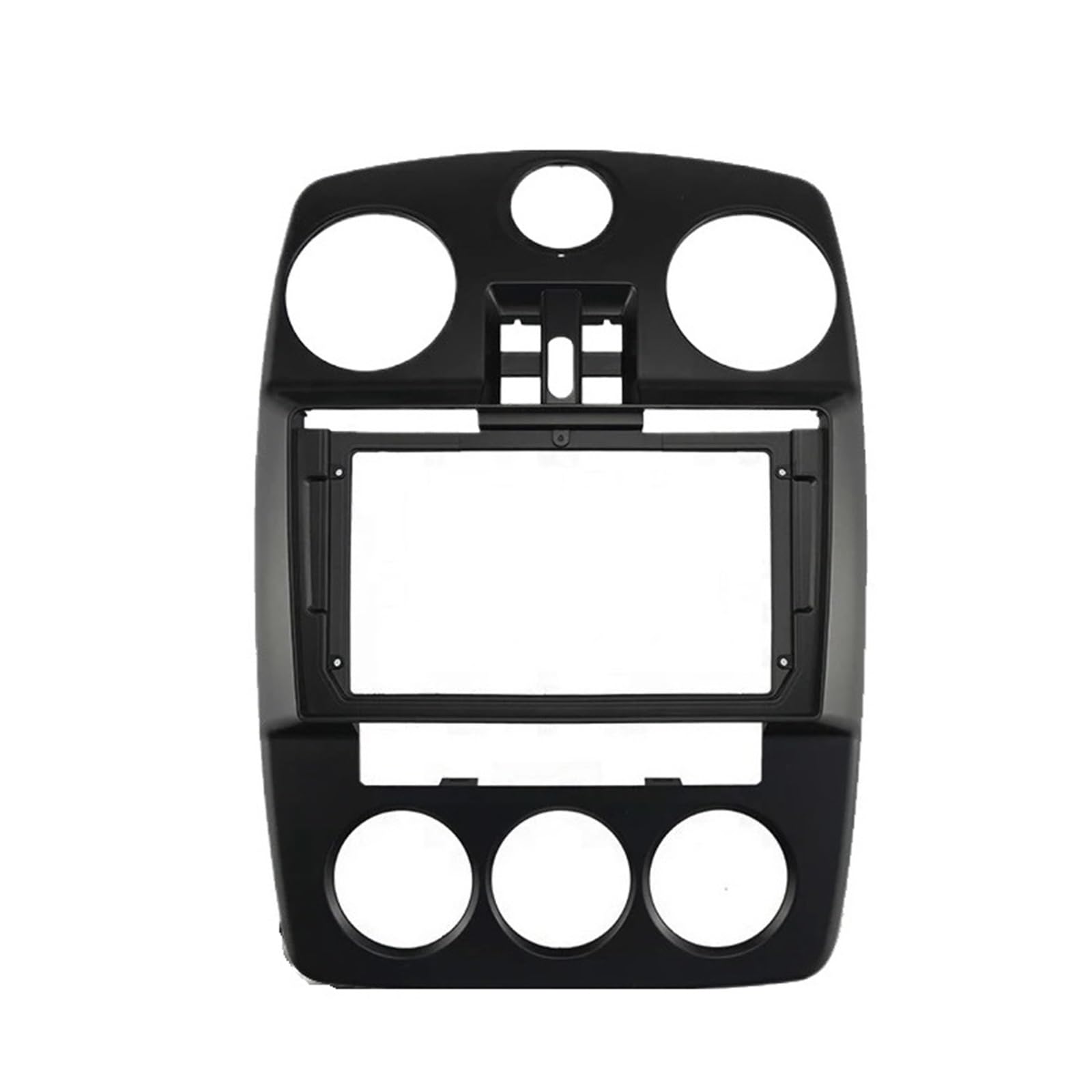 Montaje Autoradio Marco Adaptador de Marco para Sistema Audio Coche 2 DIN Compatible con Chrysler PT Cruiser 2005-2010 Pantalla Grande 9"