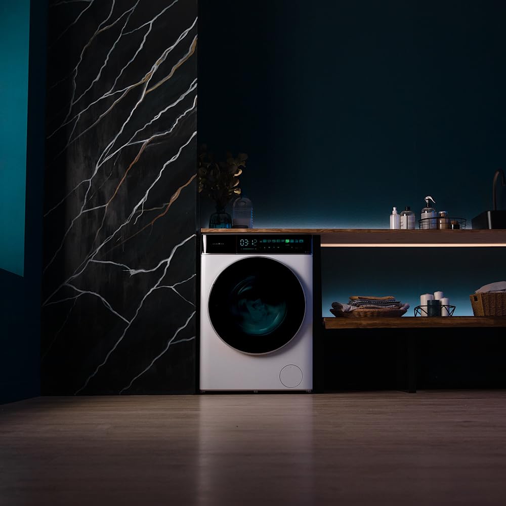 Cecotec Lave linge Frontal Bolero DressCode 10900 Inverter FullColor A, Machine à laver 10 kg, 1400 tr,min, écran 10,3", moteur Inverter, 11 programmes, SteamMax, classe A, Spa Care, Drum Clean Plus