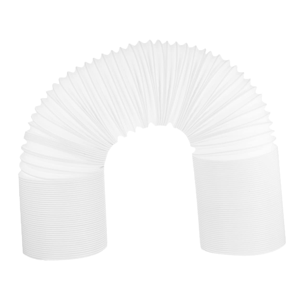 Sosoport Tubo Flessibile Condensatore Portatile per Scarico Aria Bianco in Pp, Diametro 15cm, Lunghezza 2m, Leggero a Tenuta Stagna, per Atmosfera Estiva in Ufficio o Studio