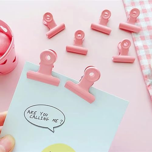 Miniatura 6 de Juego de 8 clips para carpeta con caja, clips para carpeta, clips de papel, clips de carpeta, clips para archivos, papeles, suministros para el