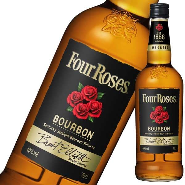 フォアローゼズ ブラック 40度 700ml 正規品 [FourRoses][キリン アメリカ ケンタッキー バーボン ウイスキー] NB 4511