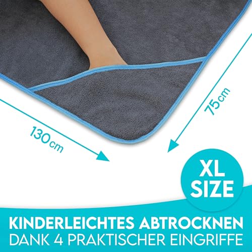 Hundehandtuch für optimale Fellpflege extra saugfähig und funktional
