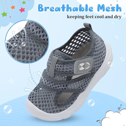 Centipede Demon Toddler Sandals for Boys Girls Qucik Dry Kids Water Sandals Outdoor Breathable Aqua Shoes Lightweight Summer Barefoot Shoes for Swim Pool Beach3