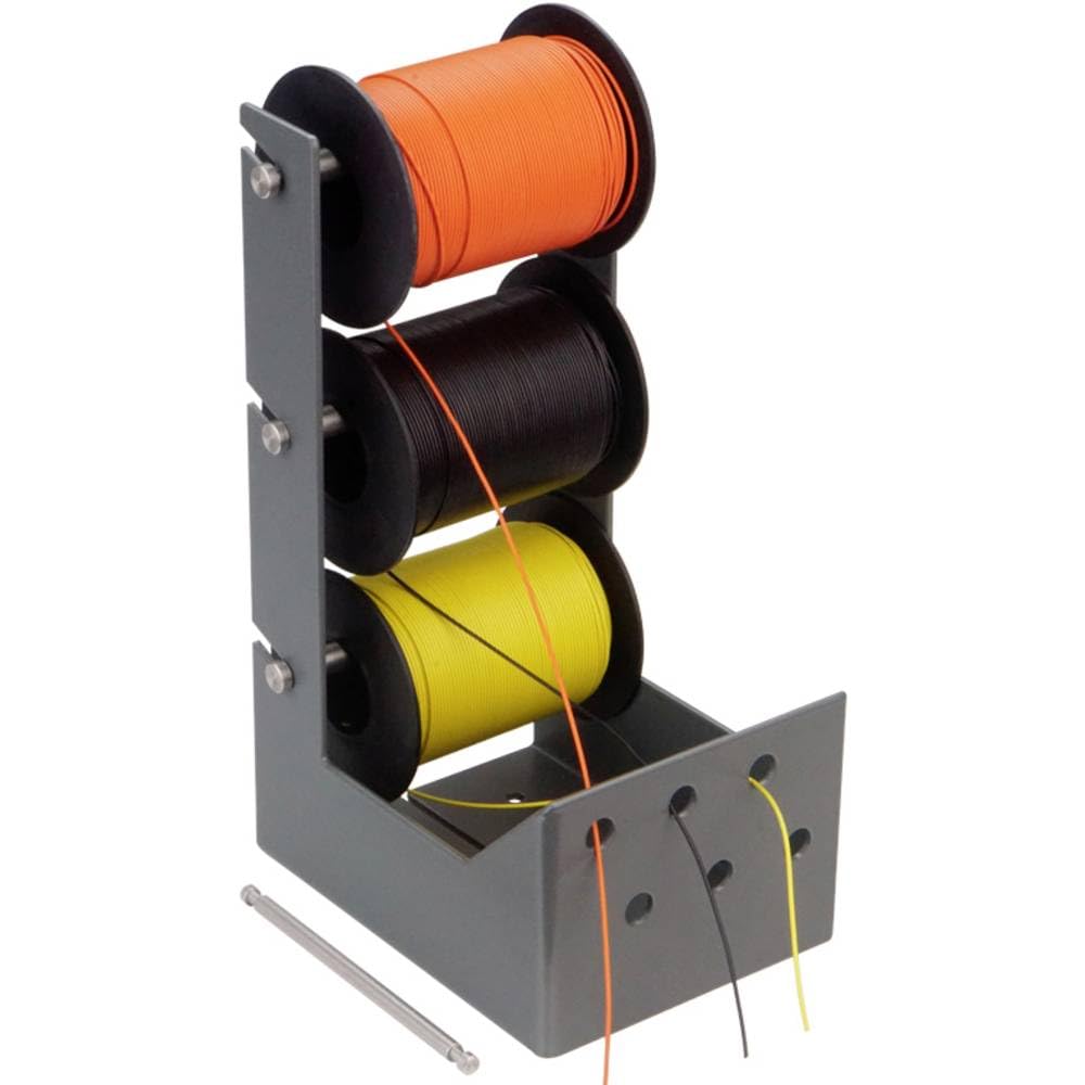 Donau Elektronik Kabeltrommel mit 4 Spulenhalterungen KA6-90, 1 Stück