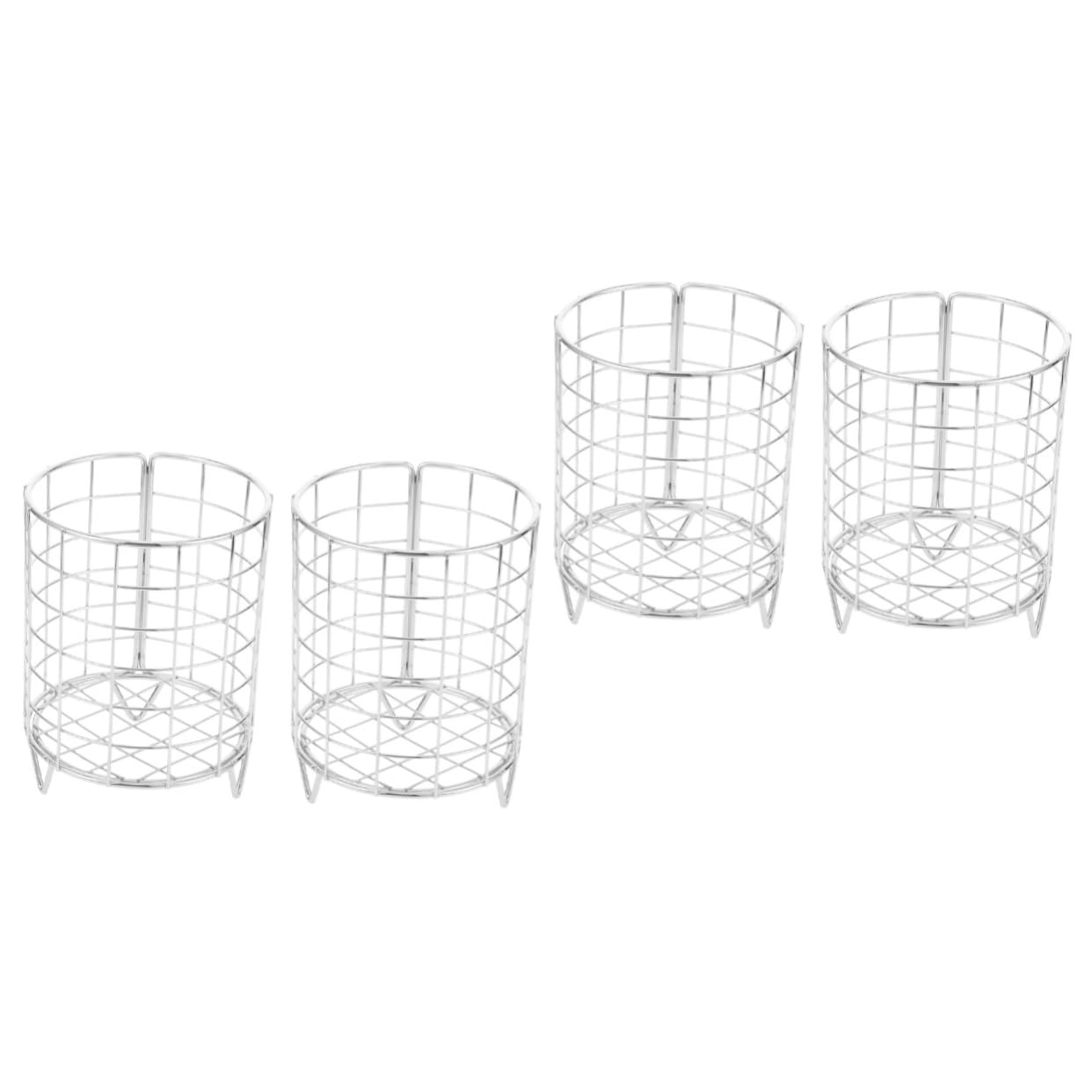 INOOMP 4pièces Distributeur De Foin Métallique pour Lapins Et Cobayes Râtelier Pratique pour Alimentation des Petits Animaux