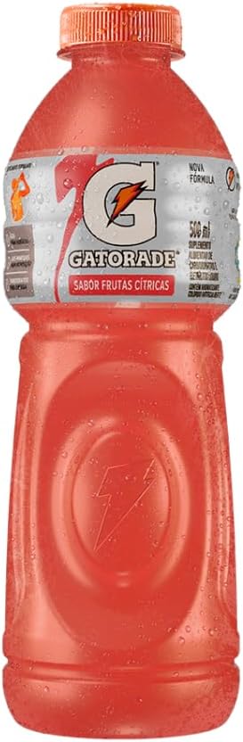 Gatorade Frutas Cítricas - Isotônico, Garrafa 500 ml : Amazon.com.br ...