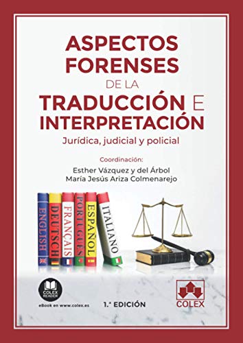Portada de Aspectos forenses de la traducción e interpretación