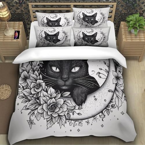 Housse de couette bison 220x240cm en microfibre 3D - 5