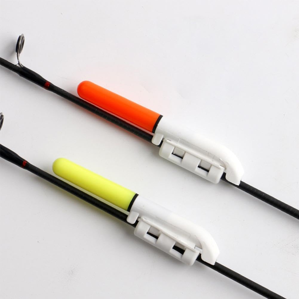 Bâtons Lumineux LED Pour Pêche De Nuit – 9 Pièces – 2,5 Pouces – Alerte Frappe