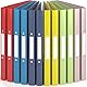 ACROPAQ - 12 x Ringbuch A4 - Ordner schmal, Sorbet, Pastell, Mit 2 Ringen, 2,2 cm Rückenbreite - Schulsachen aesthetic, Ringordner, Aktenordner