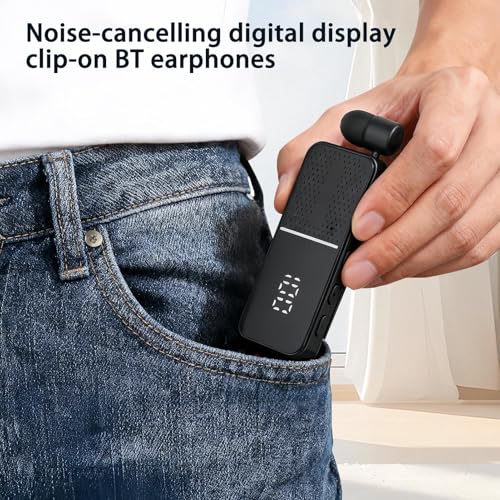 Auriculares inalámbricos deporte con pantalla digital y clip para hombres y mujeres 7