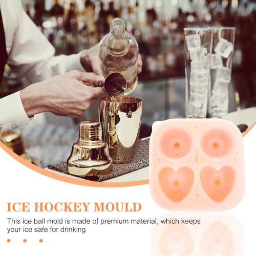 Molde de silicona para cubos de hielo formas rosa y corazón miniatura 3