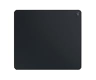 Atlas Tempered Glass Gaming Mouse Mat: Ultra-Smooth Micro-Etched Surface - Dirt and Scratch-Resistant - Anti-Slip Base - Quiet Mouse Movements - Black