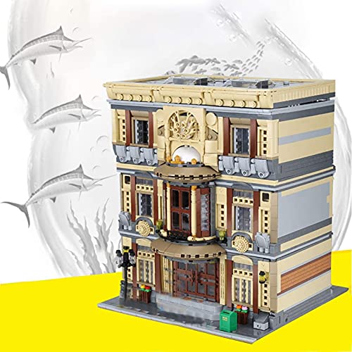 FYHCY Modular Haus Bausteine, Modular Building, 5052 Teilen Ozeanographisches Museumsmodell Custom Bausteine Bauset… – Bild 6