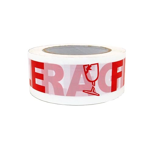 Miniatura 2 de Progo Mango frágil con cuidado Embalaje Caja de cartón de envío Cinta de sellado, 2 pulgadas x110 yardas. (12)