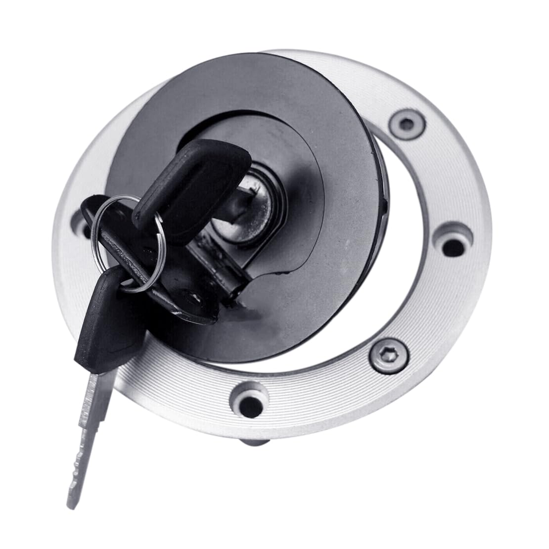 Pasuje do Hyosung GT250R GT650R GV650 Suzuki GSXR600 GSXR1000 GSXR750 GS600F Zbiornik paliwa pokrywa blokady