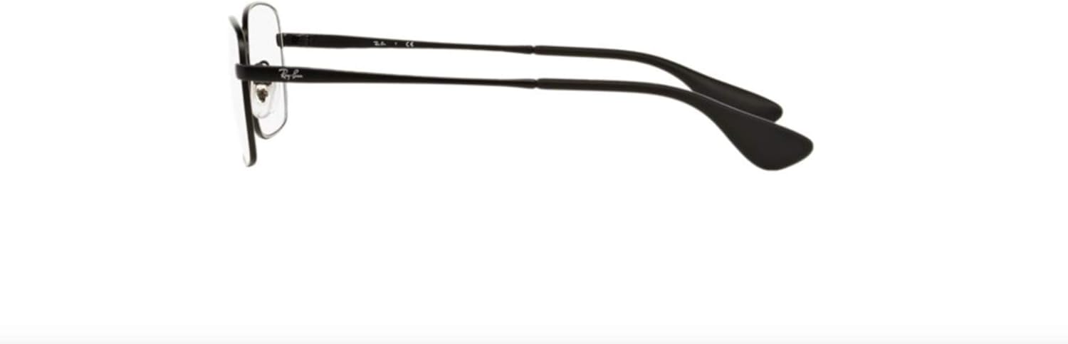 Miniatura 3 de Ray-Ban Lentes RX6336M - 2503 marco negro de 2087in con lente de demostración transparente