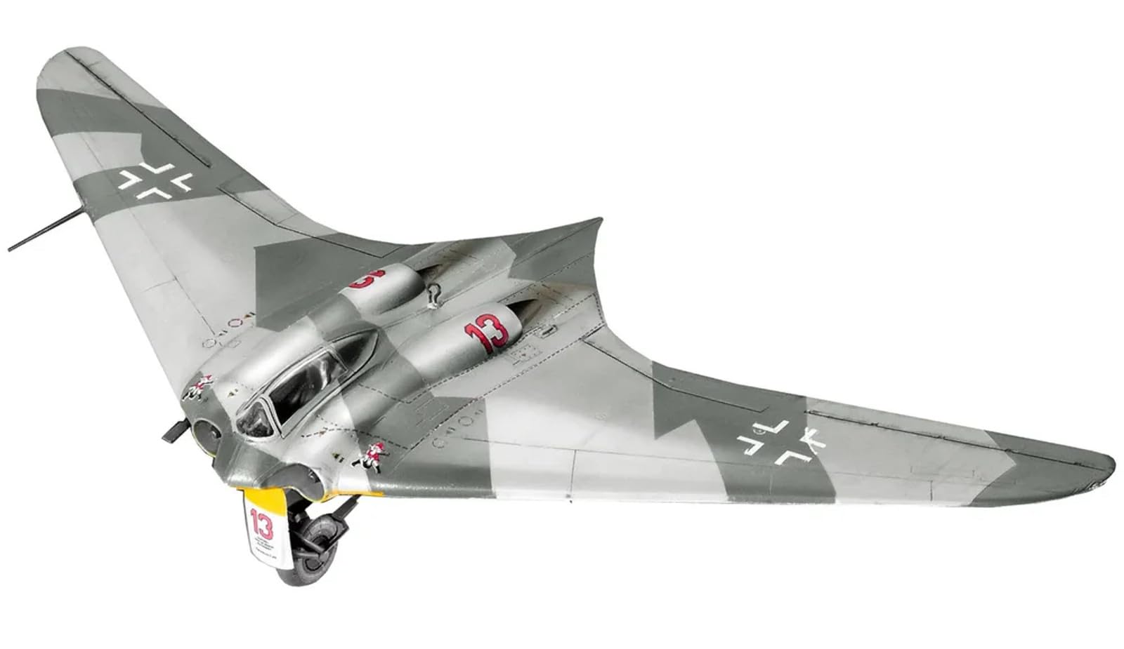 Revell 04312 Horten Go-229 1:72 Scale Unbuilt/Unpainted Plastic Model Kit : Amazon.co.uk: Toys & Games