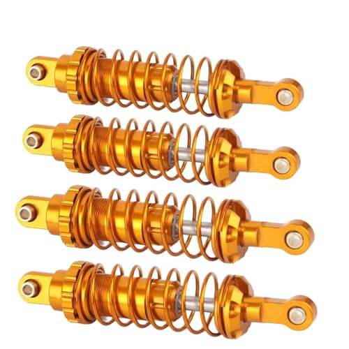 Amortisseurs suspension RC Hyper Go 14209 14210 pièces amélioration aluminium jaune