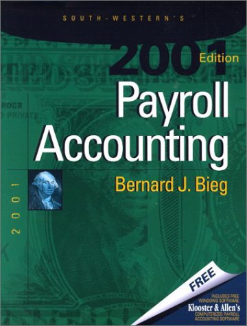 Payroll Accounting 2001