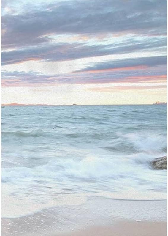 Window Film Privacy Window Film Sea View Glass Film 3D Privacy Window Film Opaque Sticker Window Decro Self-adhesive Glass Film Window Glass Window Decals Window Sticker for Home ( Color : B , Size :