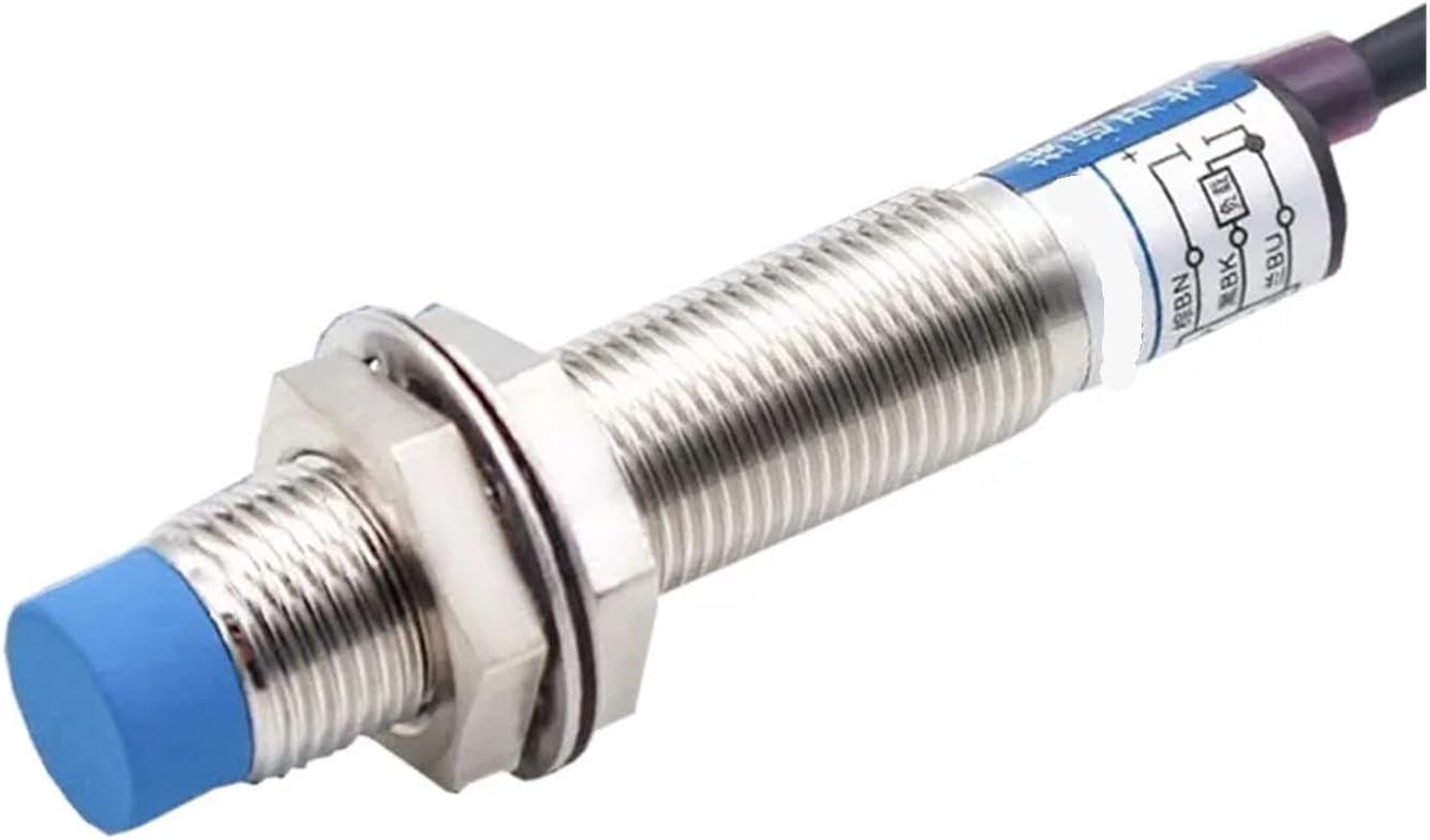 LJ12A3-4-Z/BX LJ12A3-4-Z/BY Switch Inductive Proximity Sensor Detection Switch NPN/PNP DC 6-36V Approach Sensor 12mm(Brown)