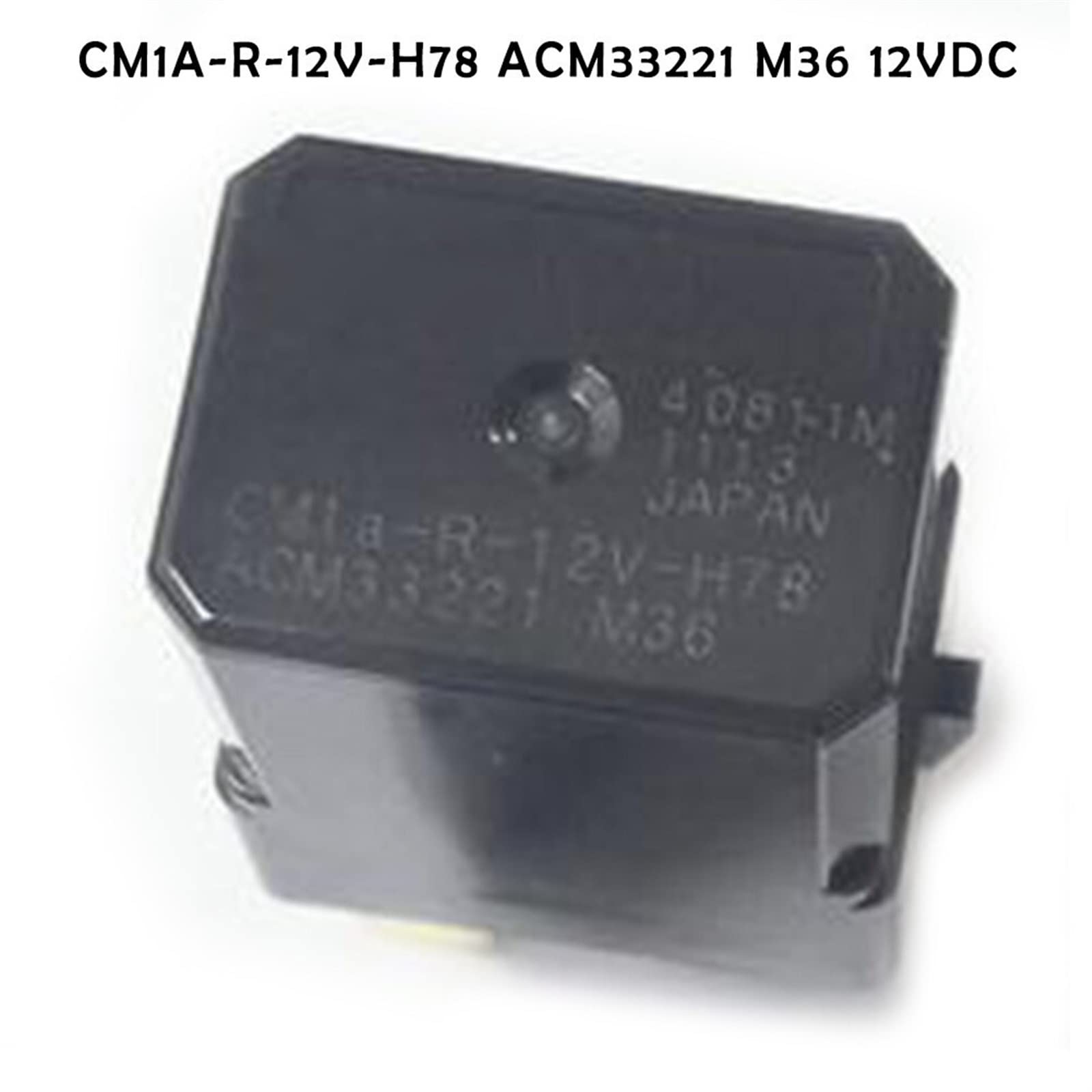 Relé de coche for Nais CM1A-R-12V-H78 ACM33221 M36 12VDC 4 pines relé automotriz productos automotrices accesorios de coche Piezas de recambio