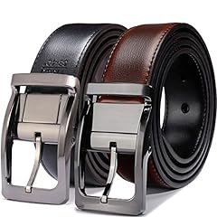 Rectangle Rotated Buckle With Burnt Umber/Black Belt