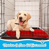 GadgetHaven Replacement Dog Crate Tray for Cage, Crate Pans for Pet Kennels (24inch) - Image 7