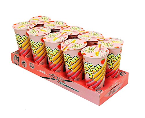Meiji Yan Yan Strawberry, 10 Count (SNACKS - MISC.)