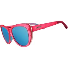 goodr Glam G Polarized Sunglasses Women Medium Fit, Cat-Eye Frames, UV400, Gradient/Mirrored Lenses, No Slip, Multi Styles