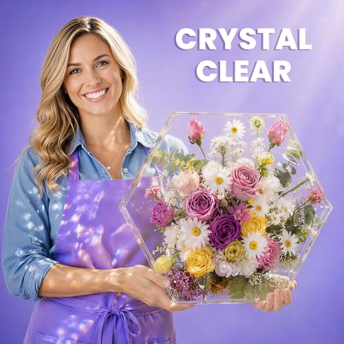 LET'S RESIN 34oz Crystal Clear Epoxy Resin, Casting Resin for Beginners - Image 3