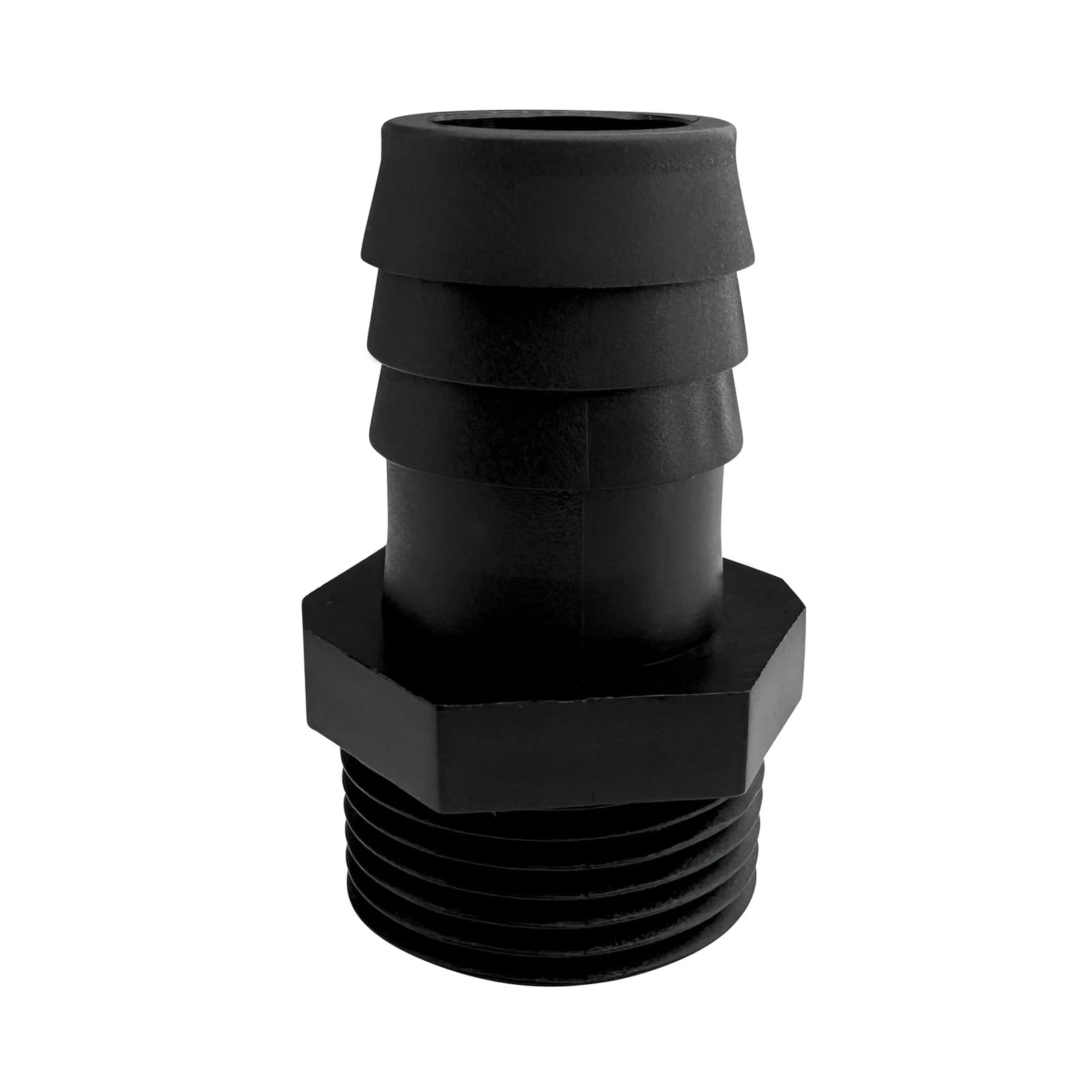 20 conectores macho NPT de 3/4 pulgadas x 3/4 pulgadas, accesorio de manguera de plástico, adaptador, manguera industrial a accesorios de tubería