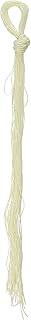 Machine made Thin White Standard Tzitzis Tzitzit Strings Set for Tallit Approximately 50 cm long