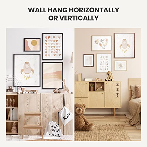 (11X14 In | 28X36 Cm) Natural Solid Oak Wood Picture Frame Poster Frame Wall Photo Frame #TOP4