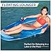 Kelsyus Spring Float Pool Lounger Chair, Light Blue