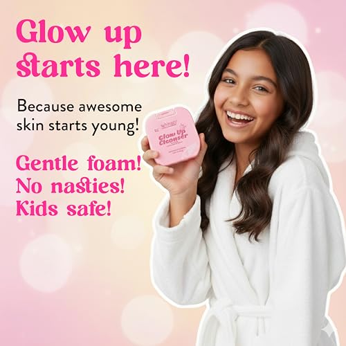 Image of Whimsy Beauty Vitamin E Face & Body Cleanser for Kids & Preteens | Gentle Daily Wash with Aloe Vera, Blood Orange & Niacinamide | 4-16 Years | Organic, Sulfate & Paraben Free | Dermatologist Tested | 180 ml