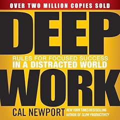Deep Work Audiolibro Por Cal Newport arte de portada