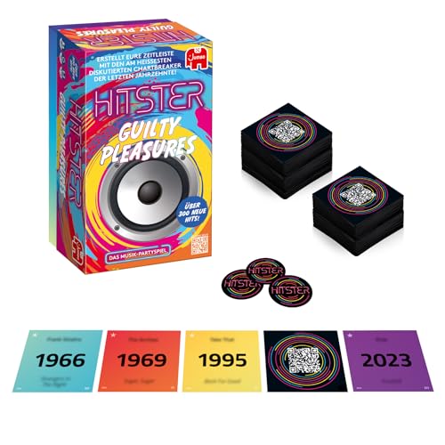 Jumbo 1110100378 Hitster - Guilty Pleasures, Multi-Colour, Mehrfarbig, 120 mm x 78 mm x 207 mm - Image 2