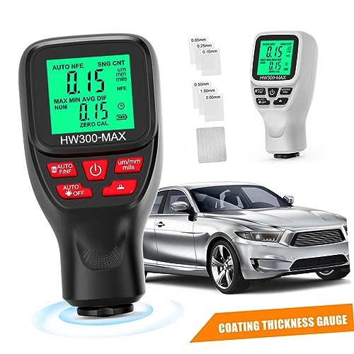 Medidor digital de espesor de pintura para autos miniatura 3