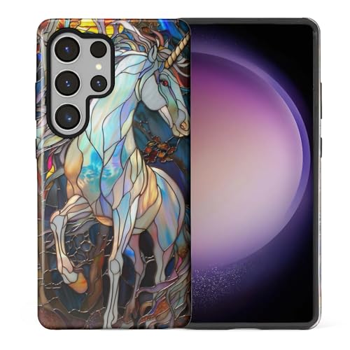 Coque Samsung S25 Ultra incassable motif licorne anti-rayures