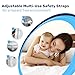 3M Adhesive Child Safety Strap Locks by Baby Proof Me, Baby Latches for Cabinets, Dishwashers, Fridges, Ovens and Trash Cans, Stain Free Toilet Lock (6 Safety Latches)
