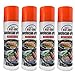 Produktbild ToCis Big-BBQ Barbecue Pflege-Spray für Grill und Gußeisen 200 ml Dose Trennspray Trennfett Grillspray Backtrennmittel (4 Stück)